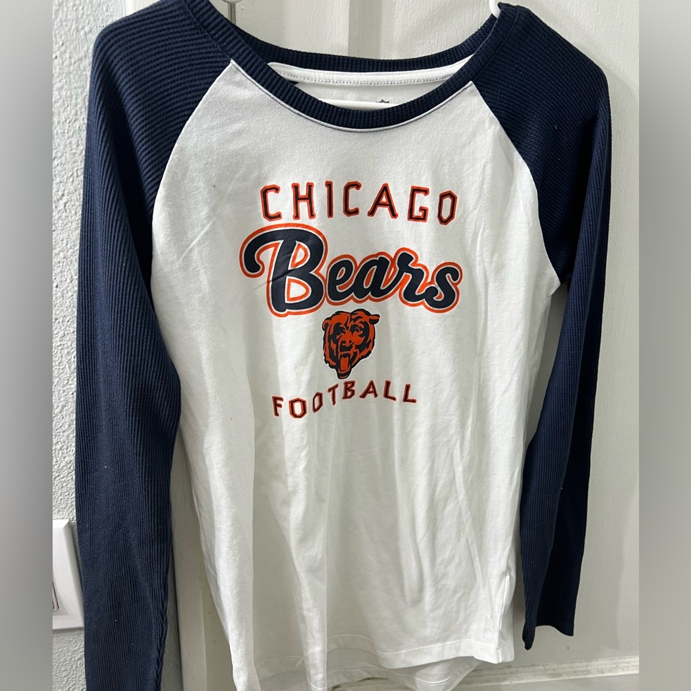Chicago Bears NFL Kids Youth Girl Long Sleeve T Shirt